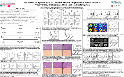 image for The Novel FXR Agonist, EDP-305, Reduces Fibrosis Progression in Rodent Models of Primary Biliary Cholangitis and Non-alcoholic Steatohepatitis