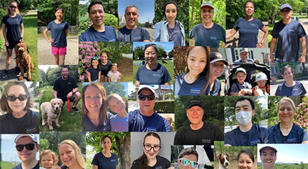 image collage of employees